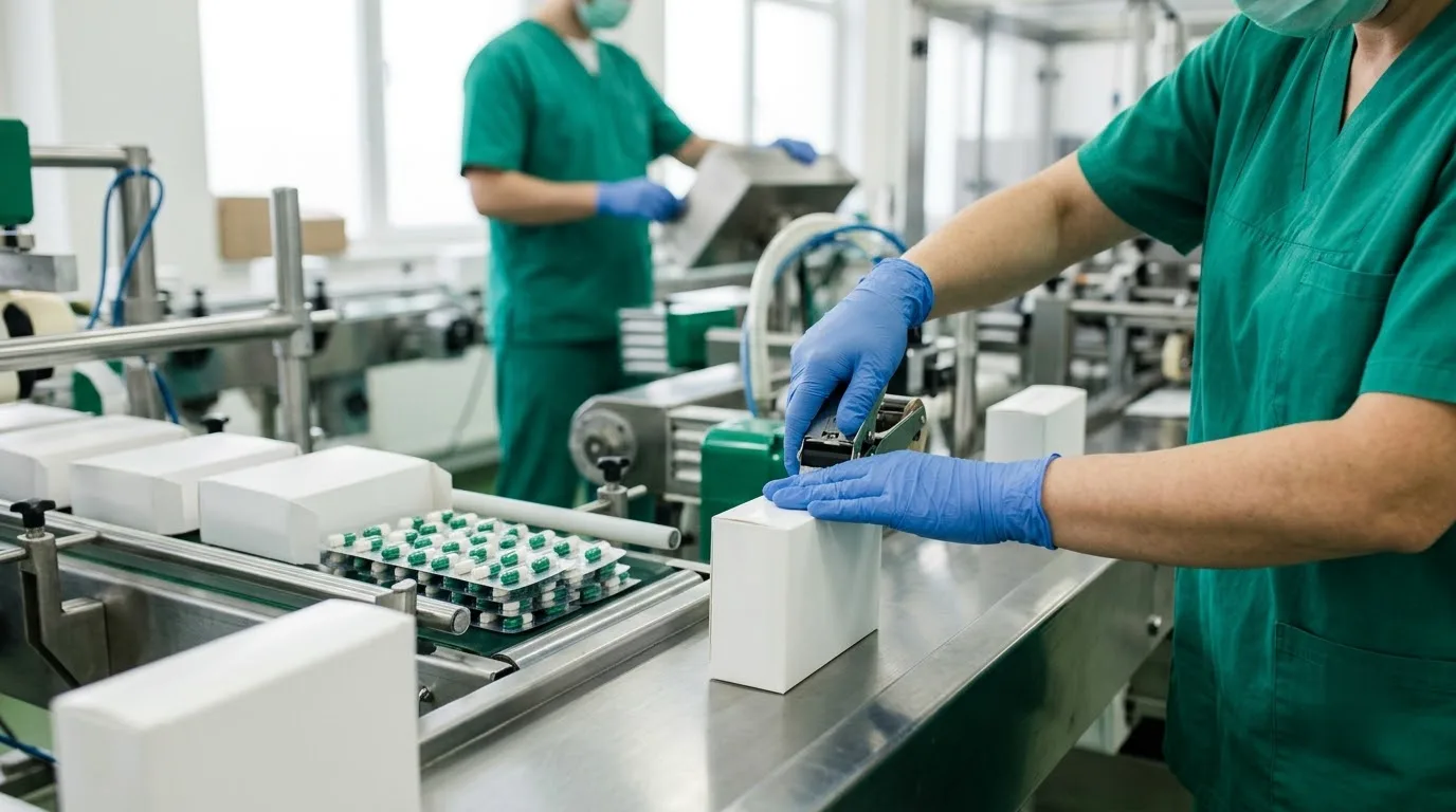 Packaging line